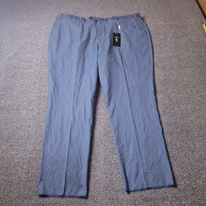 The Groomsman Suit Pants Mens 46R 46x32 Modern Fit Light Blue Supply Shop Formal